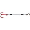 VMC Quik Strike Trailer Hook (Tin Red, 3-Inch)