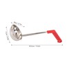 Soup Ladle Stainless Steel Anti Scald Multifunctional Curved Handle Kitchen