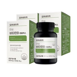 More Nature Vitality Vitamin B Complex Multivitamin Mineral 60 tablets 3 boxes / 모어네이처 활력엔 비타민B 컴플렉스 멀티비타민 미네랄 60정 3박스