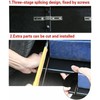 KEEPDSGN 78.7'' Side Skirts Splitter Lip Glossy Black For 2017-2021