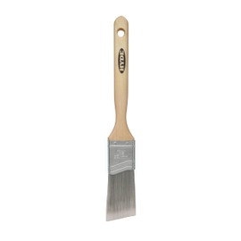 Hyde Millenium Angled Sash Paint Brush, Flat, Soft Polyester SRT with Wood Handle, 1 1/2 Inch, 47370