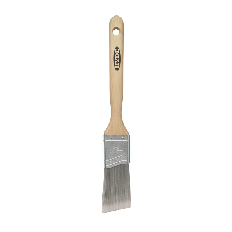 Hyde Millenium Angled Sash Paint Brush, Flat, Soft Polyester SRT