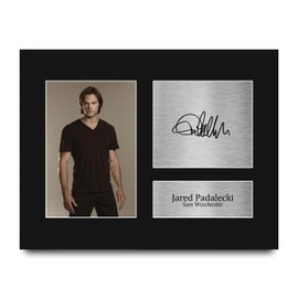 HWC Trading Jared Padalecki Supernatural Gifts Printed Signed Autograph Picture for TV Show Fans - US Letter Size