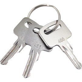 SPJIUQI 3PCS Ignition Keys 455 83093 21982GT 5KM455 Compatible with Genie Boom Lift Z-135/70 Z-30/20N Z-33/18 Telescopic Boom Lift S-40 S-45 S-60 Electric Scissor Lift GS-1530 GS-1532 GS-1930, Brown,