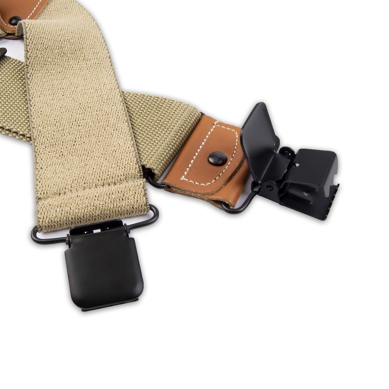 Dickies Men's Industrial Strength Suspenders, Khaki, One Size