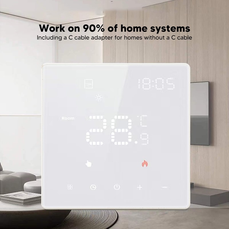 Smart WiFi Thermostat Home Programmable for Tuya App Voice Control