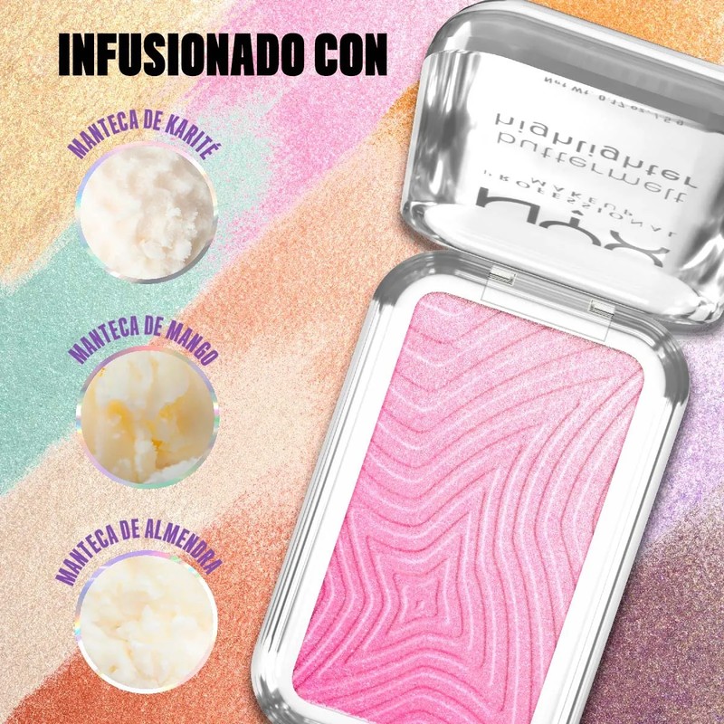 Iluminador Cremoso NYX Buttermelt Highlighter | Tono U Butta Werk