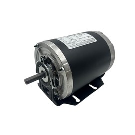 GF2054 Blower Motor 1/2 hp, 1725 RPM, 115 Volts, 60HZ, 48 Frame, ODP, Sleeve Bearing Belt Drive, Replacement for AO Smith GF2054