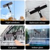 Professional 72'' Window Squeegee Cleaning Washing Tool/Kit with Extension Pole,