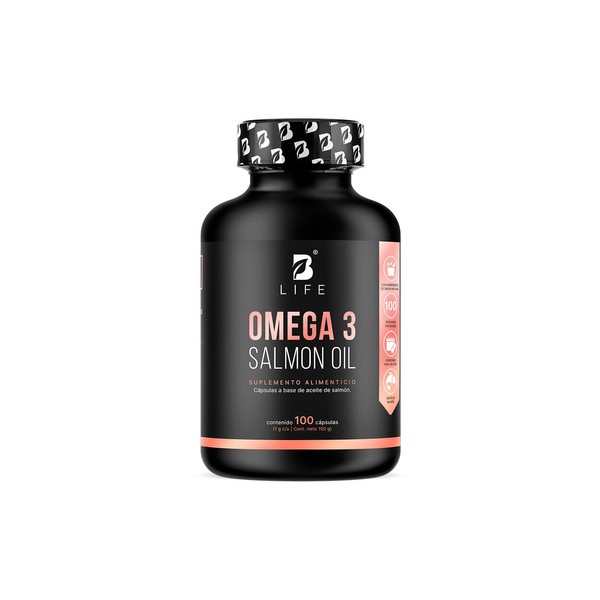 B Life Omega 3 Aceite Puro de Salmn 100 Cpsulas