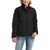 ARIAT Womens Crius Insulated Jacket Coat, Black, Small US