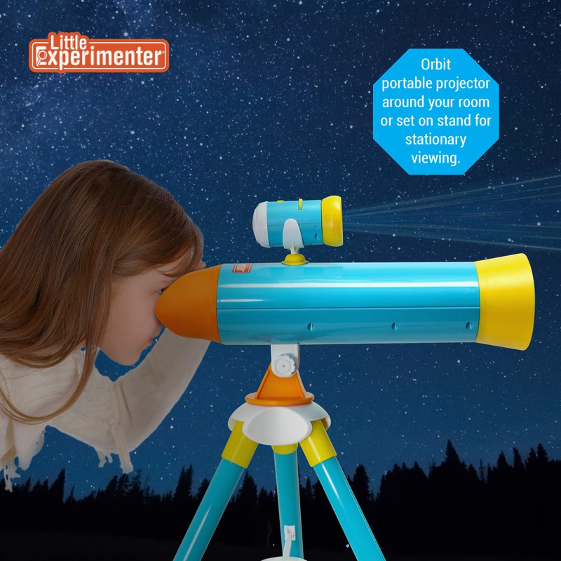 Little Experimenter Projector Telescope for Kids, Children's Telescopes & 24