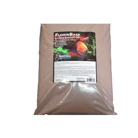 Brightwell Aquatics FlorinBase Laterin Substrat VF - Very Fine Granular High Porosity Clay Base Substrate for Planted and Freshwater Shrimp Aquaria, 25 lbs