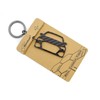 BlackStuff Carbon Fibre Black Keyring Compatible with A3 S3 8Y