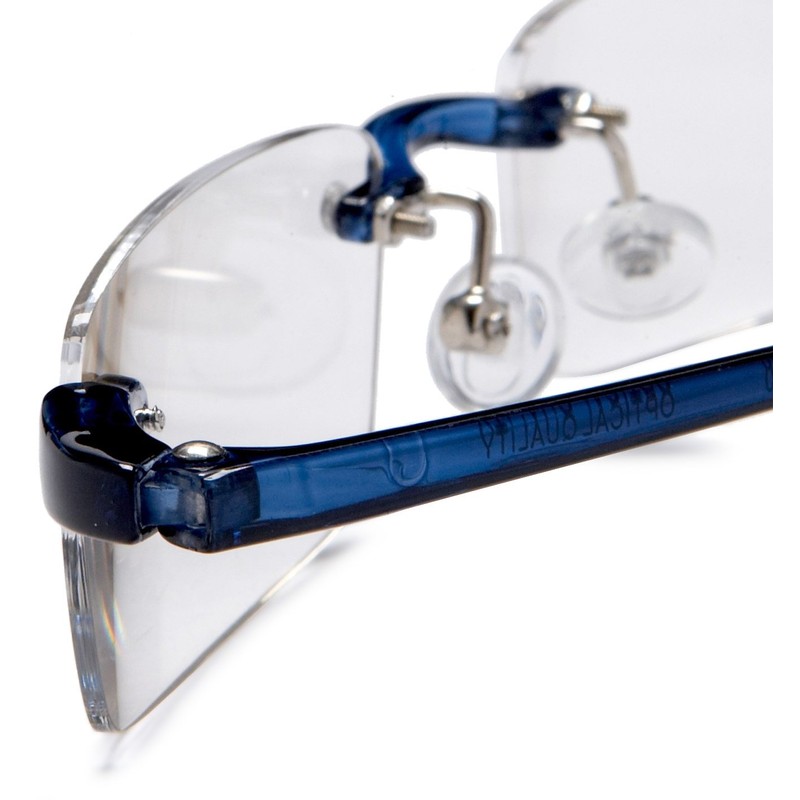 Visualites 1 Reading Glasses,Navy Frame/Clear Lens,3.00 Strength