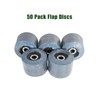Timunr 4-1/2 Inch Flap Disc Zirconia 50 Pack 120 Grit