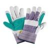 Pretul GU-215P, Guantes de carnaza y loneta con refuerzo, unitalla,