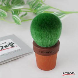 Takumi no Makeup Brush Cosmetics Hall Kumano Brush Saboten Brush Face Brush Goat Hair (Powder Brush, Cheek Brush, Kabuki Brush) SB-26