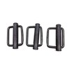 HAIWEN 2Pack Stainless Steel 316 Slider adjustable Lock Buckles, Replacement