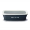 Dean and Deluca Enamel Container B2, Charcoal Grey