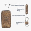 kwmobile Car Key Case Compatible with Renault 4-Button Smartkey Car
