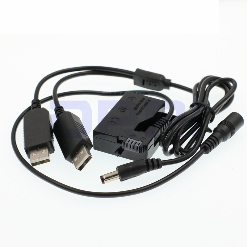 DRRI ACK-E8 Dual USB Power Adpater for EOS Rebel T2i