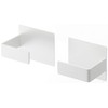 Yamazaki Plate 5225 Magnetic Holding Type Kitchen Paper Holder, White,