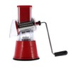 Manual Rotary Drum Grater Stainless Steel Cheese Grater Vegetables Cutter