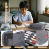 OneTigris Pencil Case, Large Capacity, Pencil Case, YKK Zipper, Simple,