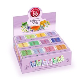 TEEKANNE Harmony for Body & Soul - 12 Herbal Teas for Balance & Relaxation - 180 Tea Bags with Natural Ingredients such as Chamomile, Ginger & Peppermint - Wellness Tea Set for Pleasure & Wellness