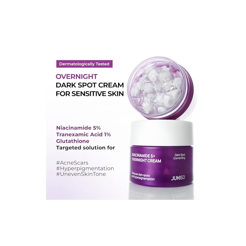 Jumiso Niacinamide 5+ Overnight Capsule Cream (50Ml/1.69 Fl Oz) –