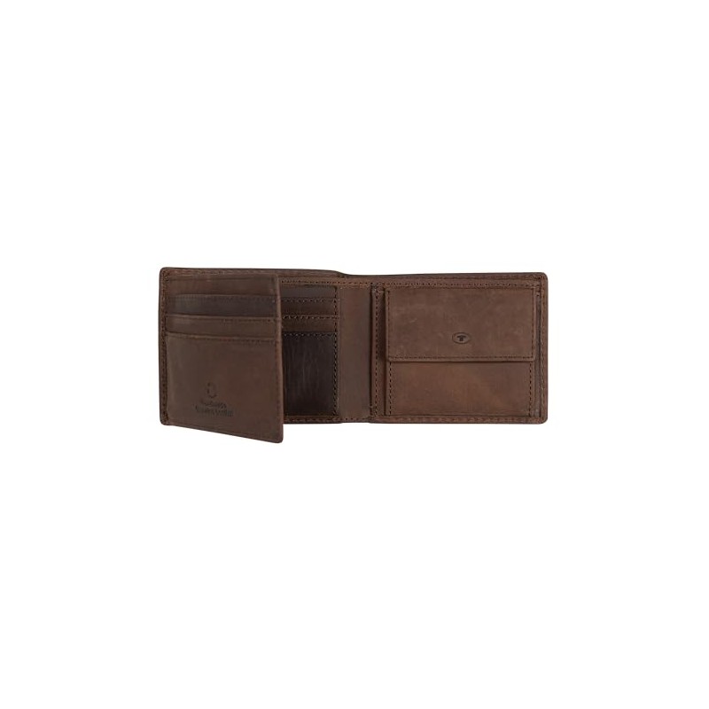 Tom Tailor Men’s Ron Wallet - Brown -