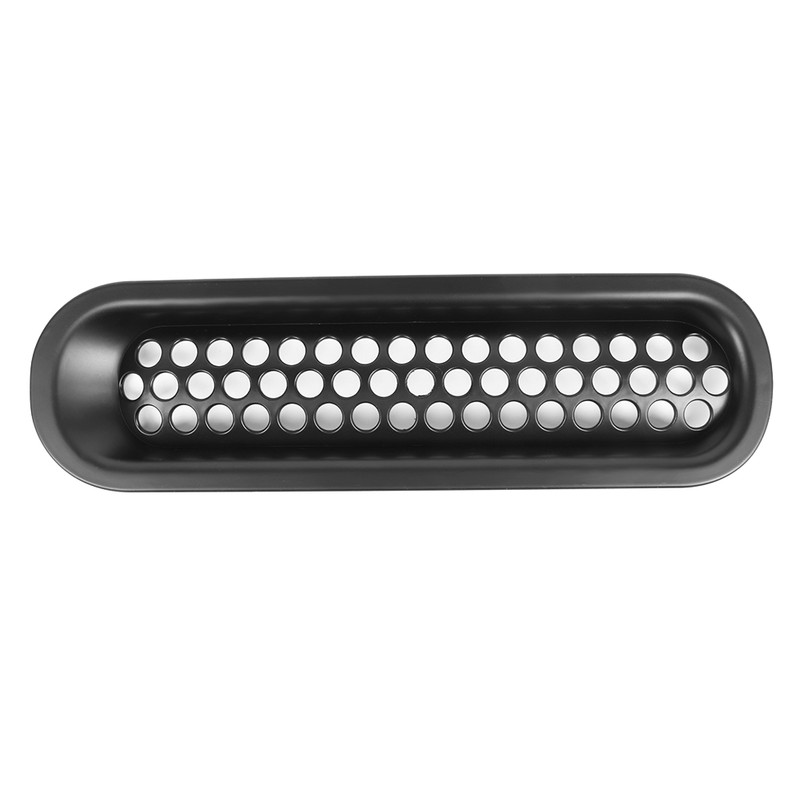 7pcs ABS Exterior Front Grilles Mesh Grill Fit For Jeep