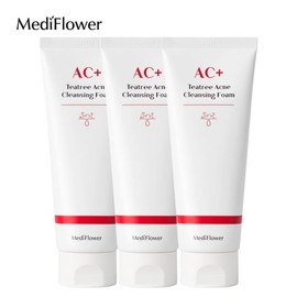 Mediflower 티트리 아크네 클렌징폼 150mlx3 Tea Tree Acne Cleansing Foam 150ml x 3