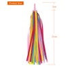 Deolven Kids Scooter Streamers,2 Pack Coloured Bicycle Tassel Bicycle Tassel