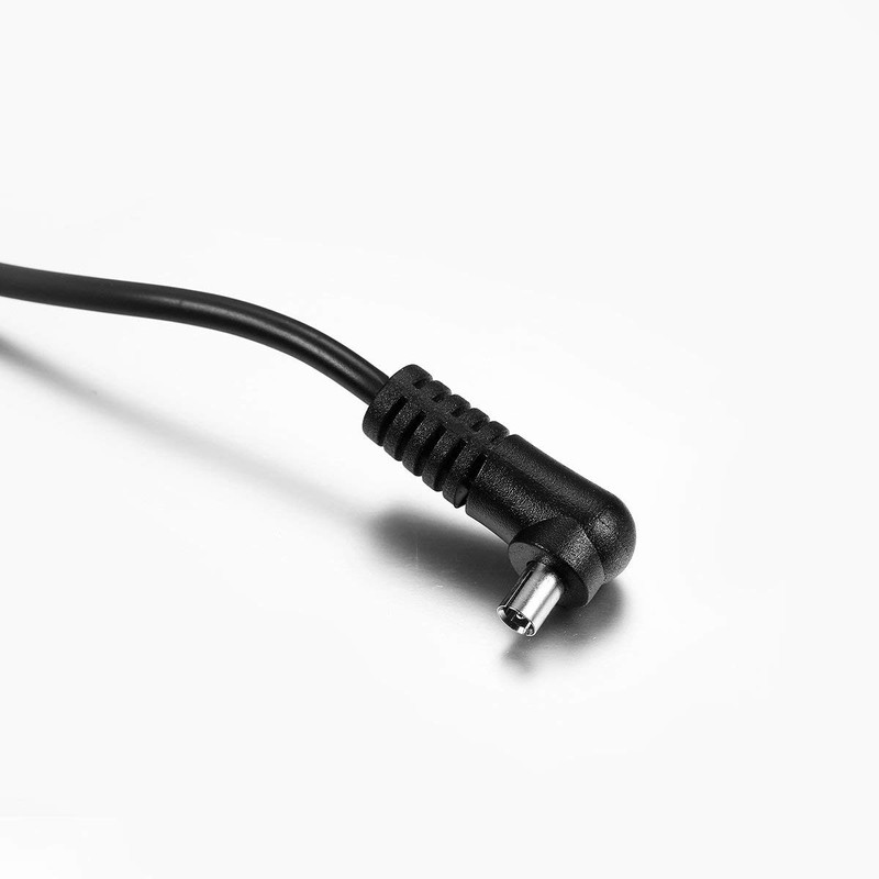 (2 PCS) 3.5mm to Male Flash PC Sync Cable,12-Inch/30CM 3.5mm