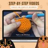 Nikolle Crochet Kit for Beginners with Step-by-Step Video Tutorials Crochet