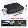 Muslogy Center Console Armrest Cover Compatible with Ford F-150 F150