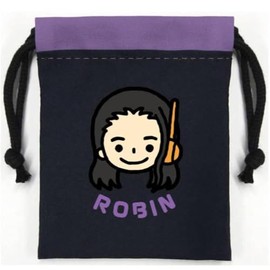 K Company OP-MK-RO One-Piece Mini Drawstring Robin H 5.1 x W 3.9 inches (13 x 10 cm)