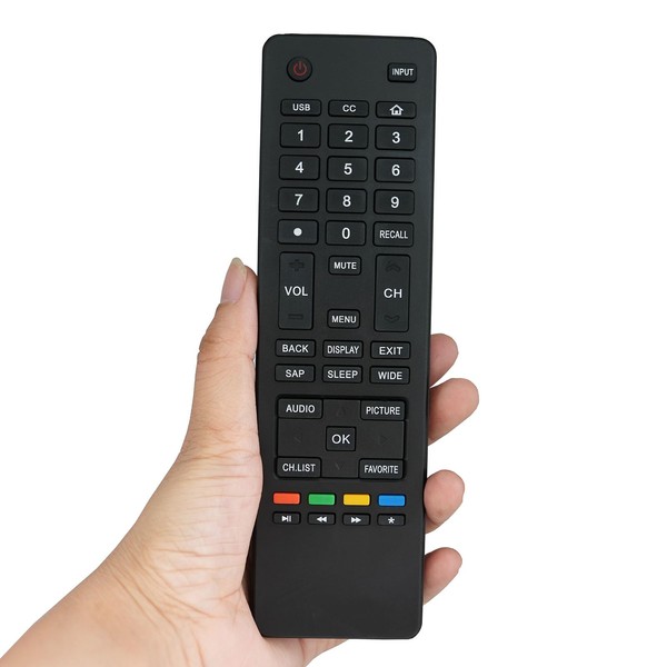 Universal Replacement Remote Control Compatible for Haier TV LE24H3380 32D3000D