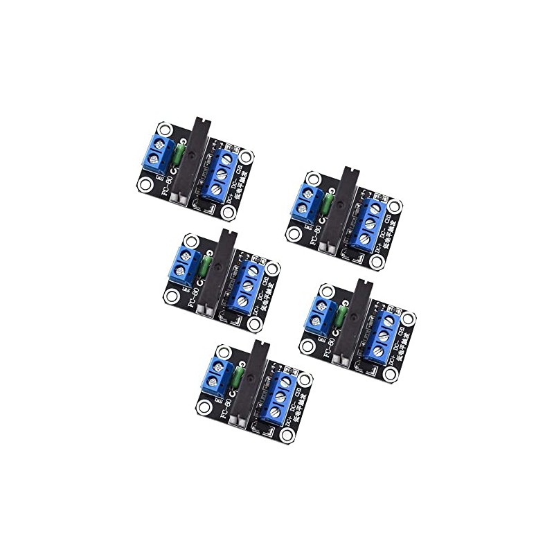 5pcs 5V 12V 24V Solid State Relay 1 Channel 1-Way