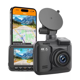 ROVE R2-4K PRO Car Dash Cam IPS Display GPS 5G WiFi 2160P UHD 30FPS Parking Mode