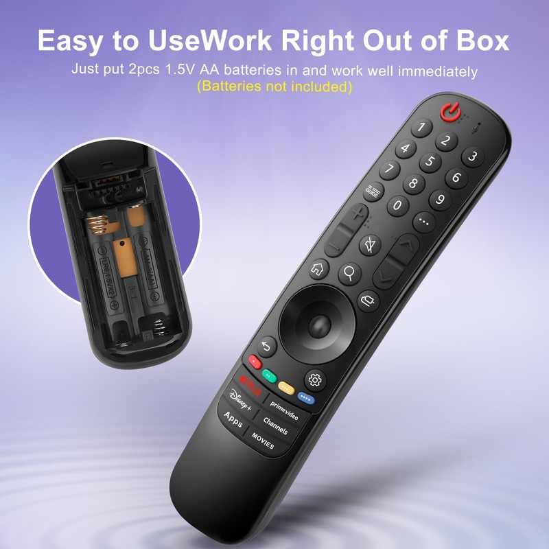 Replacement for LG-Smart-TV-Remote-Control,Universal for LG Magic Remote Compatible with Smart