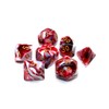 DND Dice Set Red Mix White Dice for Dungeon and