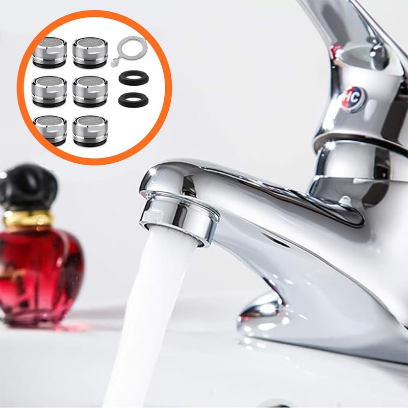 BIKPRST Bikprst M24 Aerator, 6 Pieces Tap Strainer Insert Tap