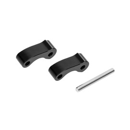 Motoforti Black Aluminum Rear Window Latch Hinge Pivots for Toyota Tacoma 1995-2004 Long-Lasting