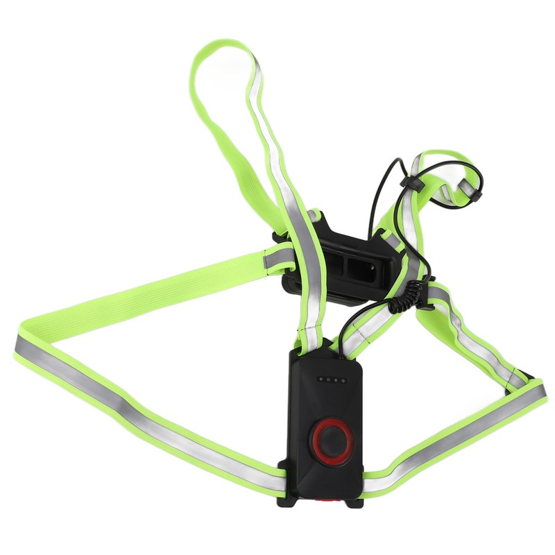 Outdoor Night Running Chest Lights Dual Light Sources IP55 Waterproof