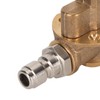 Quick Connecting Pivoting Coupler Attachment 1/4in for Pressure Washer Nozzle