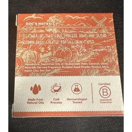 Dr. Squatch Drunk’n Pumpkin Drunkin 5 Oz Bar Soap Limited Edition RARE