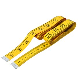 2 Volumes Tape Measure Body 300 cm / 120 Inches, Tailor's Tape Measure Double-Sided Measuring Tape Flexible Tape Measure Cutter with Button Measuring Tape for Households Craftsmen Tailors